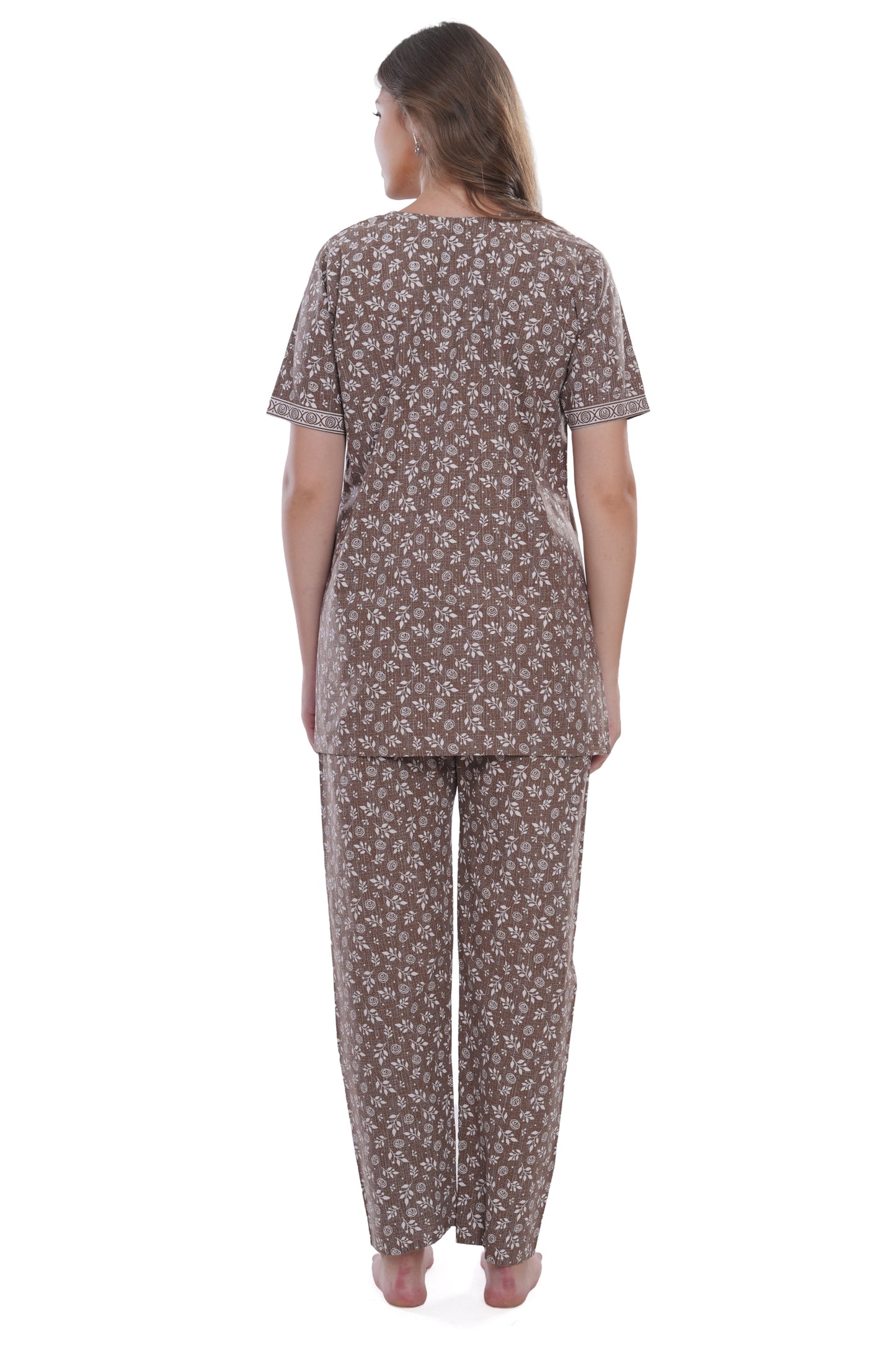 Women's Cotton Printed Straight Kurta with Pant Set – Soft, Breathable & Stylish