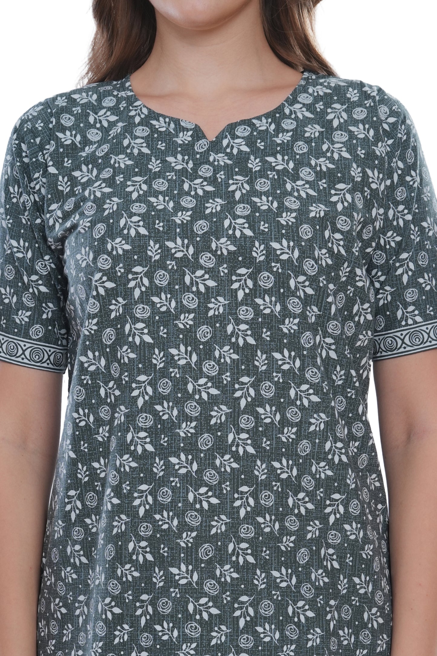 Women's Cotton Printed Straight Kurta with Pant Set – Soft, Breathable & Stylish
