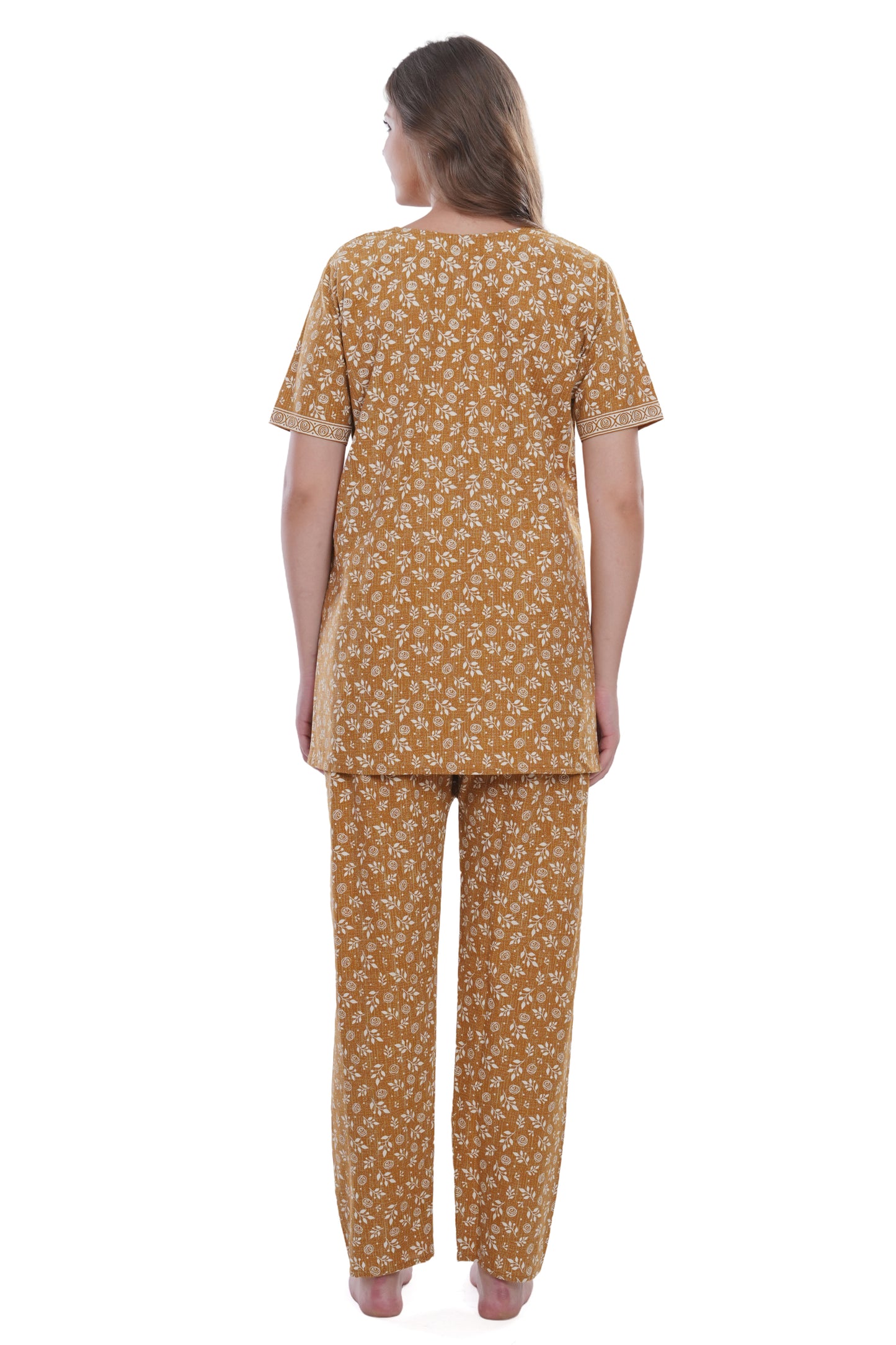 Women's Cotton Printed Straight Kurta with Pant Set – Soft, Breathable & Stylish