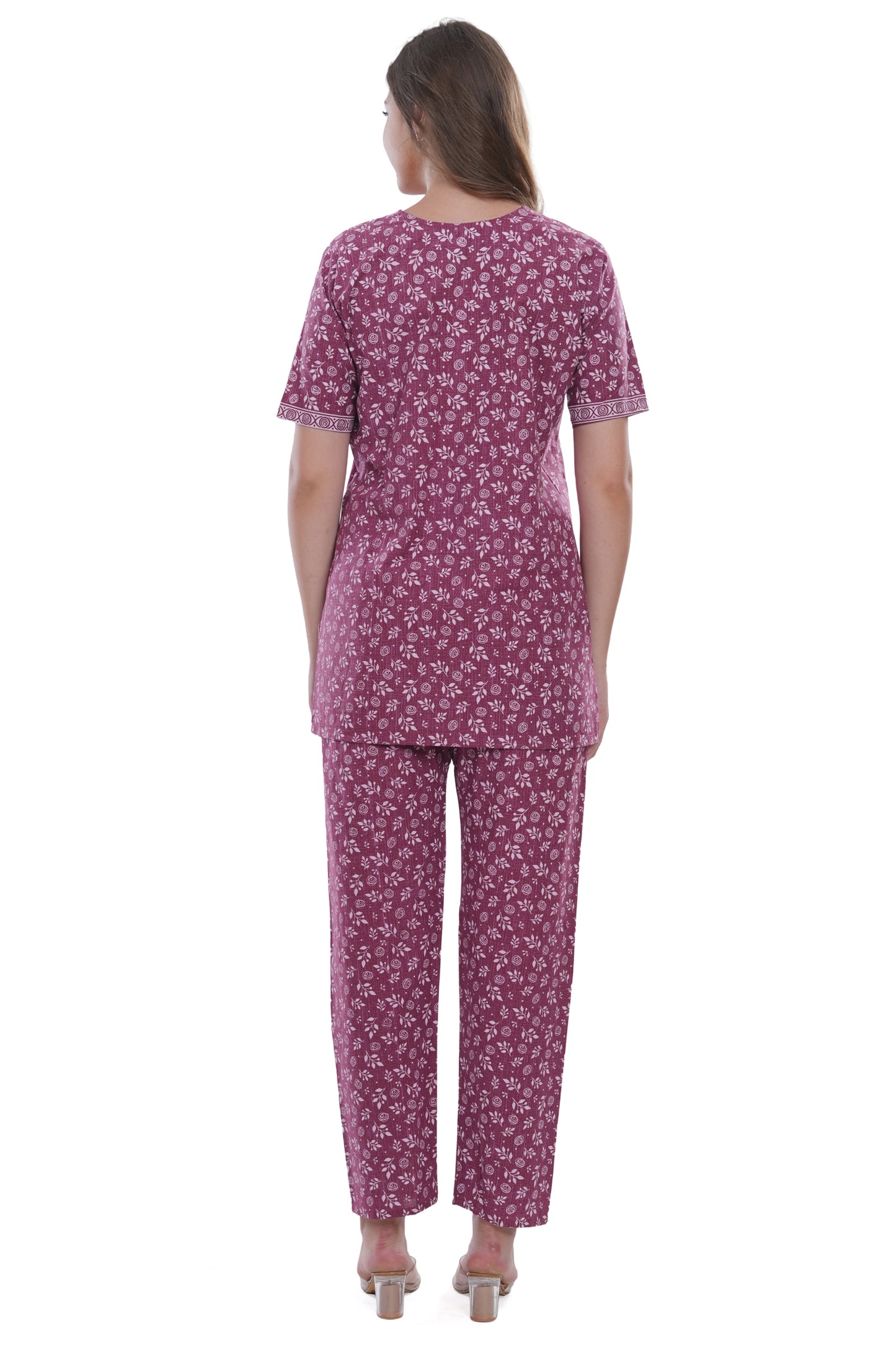 Women's Cotton Printed Straight Kurta with Pant Set – Soft, Breathable & Stylish